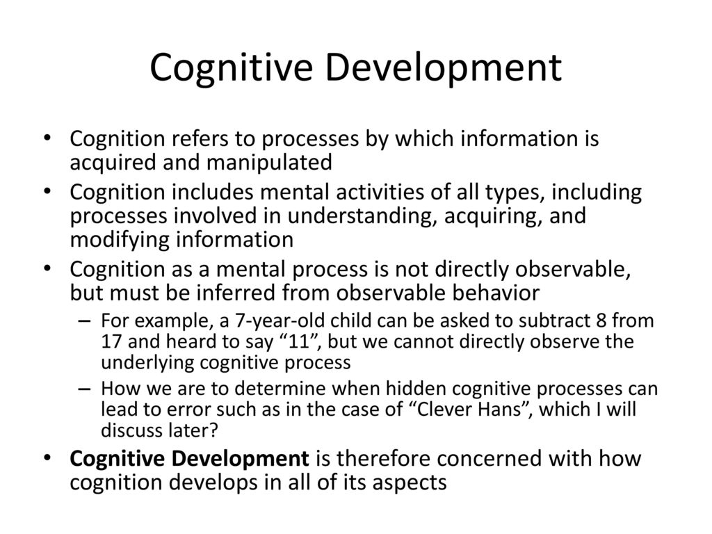 Cognitive Development Behavior 2024 ozogama.lt